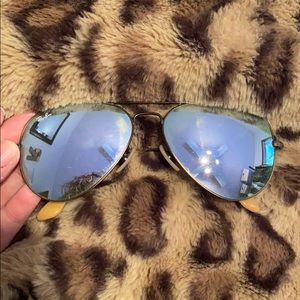 Ray-Ban Lilac Mirror Aviators